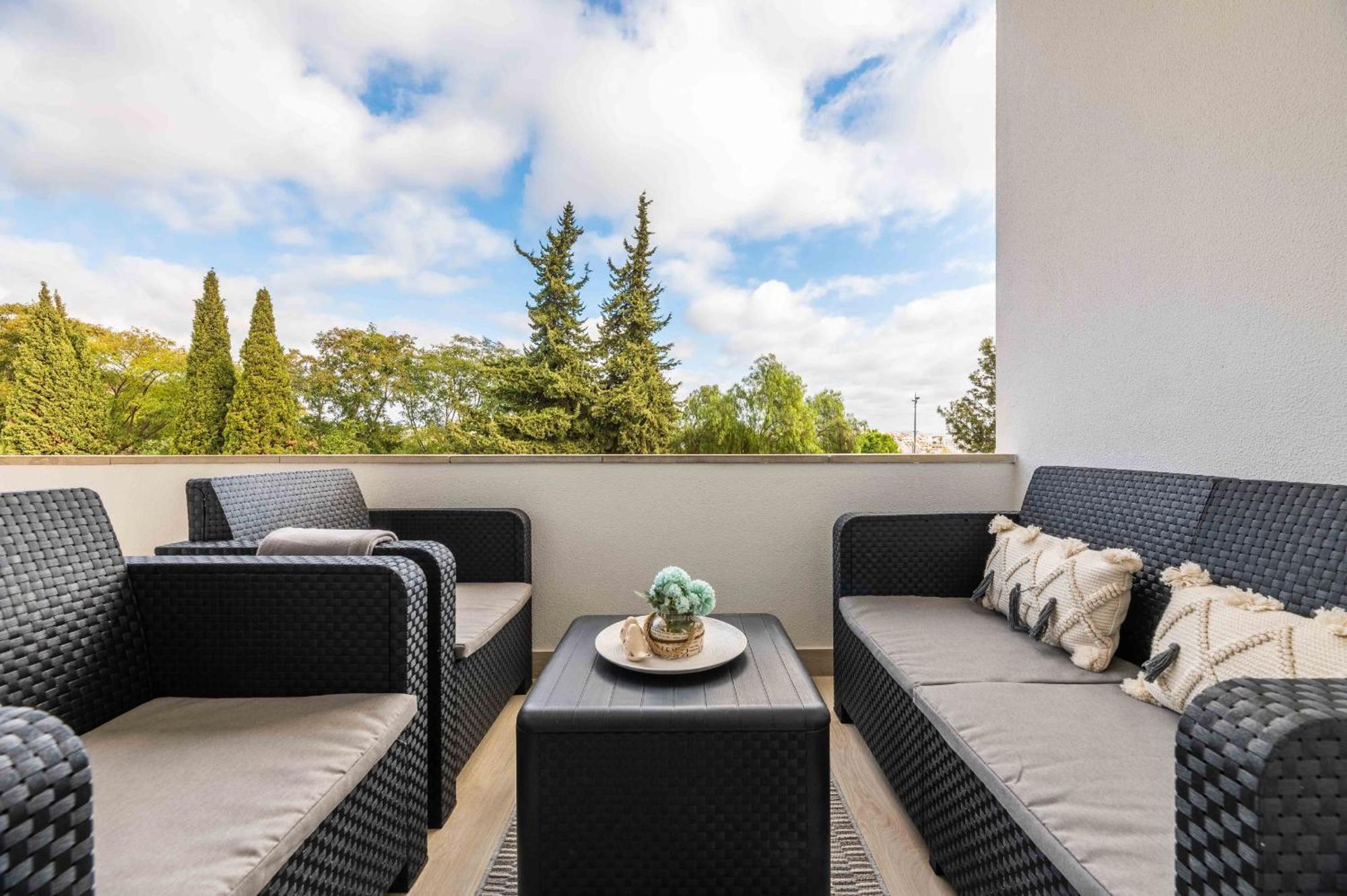 Casa Santa Maria - Sea View - 500M From The Beach - Wifi 알부페이라 외부 사진